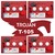 Pack 4 Bater�as TROJAN T-105 | 6 Voltios 250 Amperios